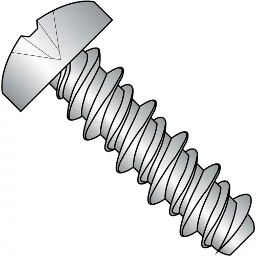 4 x 1/2 3HD Phillips Pan High Low Screw Fully Threaded 410 Stainless Steel - Pkg of 10000 Fresh Stock