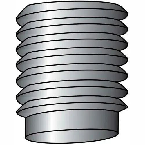 1/4-28 x 3/8 Fine Thread Socket Set Screw Half Dog Point Plain - Pkg of 100 Big Sale