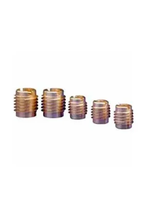 Order Now 5/16-18 Insert For Hard Wood - Brass - 400-5 - Pkg Qty 10
