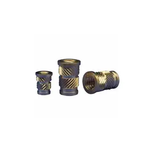 1/4-20 Straight Ultrasonic Insert - Flanged - Fl-420-Hi - Pkg Qty 500 Direct From Factory