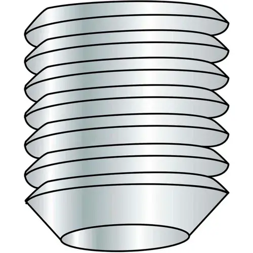 Best Choice Socket Set Screw - 1/4-28 x 1/4" - Cup Point - 18-8 (A2) Stainless Steel - UNF, Pack of 100