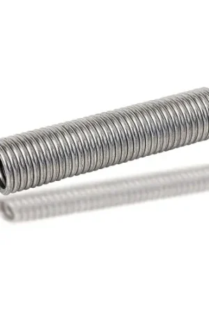 Extension Spring - 0.96 O.D. x 0.1205 Wire Dia. - 302 SS - Plain - USA - Pkg of 1 - Gardner V18C-SS Affordable