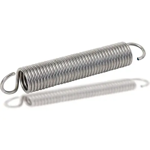 One Day Deal Extension Spring - 0.18 O.D. x 0.023 Wire Dia. - MBHD - Zinc - USA - Pkg of 12 - Gardner V31C