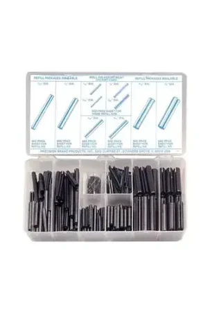 300 Piece Roll Pin Assortment - Made In USA Instant Buy