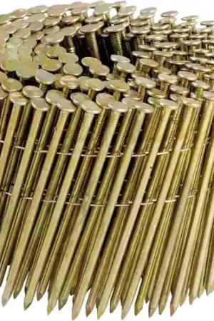 Bostitch 3-1/4" x .120 Smooth Shank 15 Degree Coil Framing Nails, Galvanized, 2700/Qty Exclusive Offer