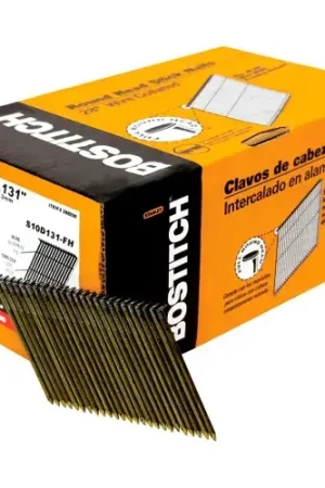 Price Cut Bostitch 3" x .131 Smooth Shank 28 Degree Framing Nails, 2000/Qty