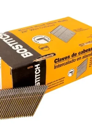 Deal Bostitch 2-3/8" x .120" Smooth Shank 28 Degree Framing Nails, 2000/Qty