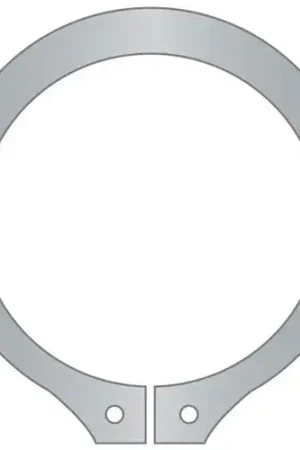 12mm External Snap Ring - Standard Duty - Stamped - 15-7/17-7 Stainless Steel - DIN 471 - Pkg Qty 25 Popular