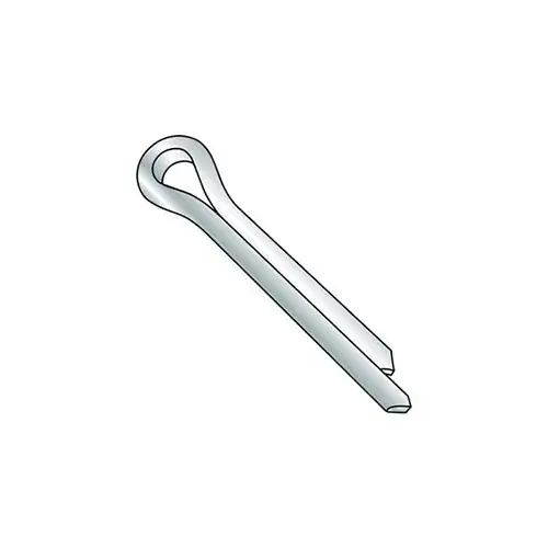 M3.2 x 40mm Cotter Pin - Steel - Zinc - DIN 125B - Pkg of 100 Fast Shipping