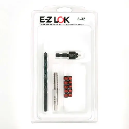 Discount E-Z LOK™ Thread Repair Kit for Metal - Standard Wall - 8-32 x 5/16-18 - EZ-329-008