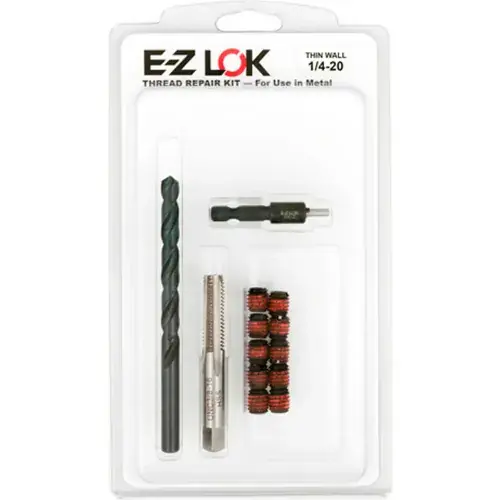 Buy Direct E-Z LOK™ Thread Repair Kit for Metal - Thin Wall - 1/4-20 x 3/8-16 - EZ-310-4