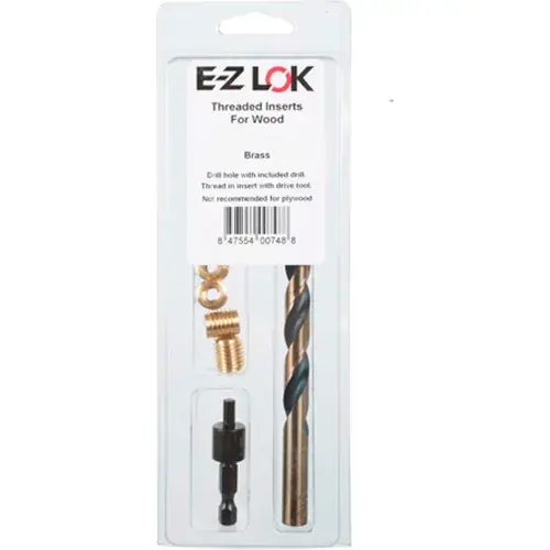 E-Z Knife™ Threaded Insert Installation Kit for Hard Wood - Brass - M5-0.8 - EZ-400-M5 In Demand