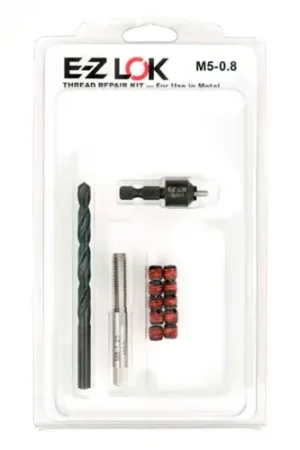 Must Have E-Z LOK™ Thread Repair Kit for Metal - Standard Wall - M5-0.8 x M8-1.25 - EZ-450-5