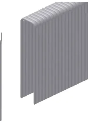 Reduced Price 15.5GA 1/2" Crown 2" Length Galv. Steel Flooring Staple - Pkg of 5000
