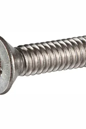 Premium M4 x 0.7 x 20mm Tamper-Proof Security Machine Screw - Flat Torx Head - 18-8 Stainless Steel - 100 Pk
