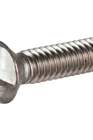 Hassle-Free Returns 1/4-20 x 1" One-Way Security Machine Screw - Oval Head - 18-8 Stainless Steel - Pkg of 100
