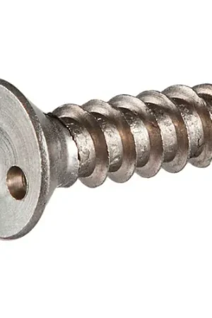Final Sale 10 x 1" Tamper-Proof Security Spanner Sheet Metal Screw - Flat Head - 18-8 Stainless Steel - 100 Pk