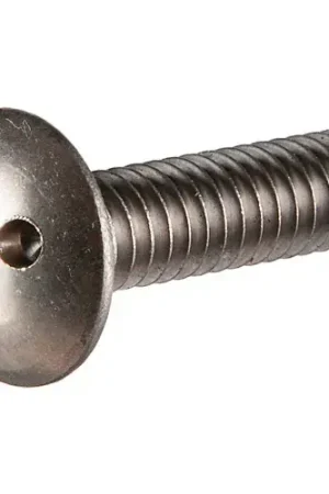 8-32 x 2-1/2" Security Spanner Machine Screw - Oval Head - 18-8 Stainless Steel - 100 Pk Markdown