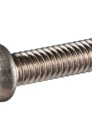 6-32 x 3/8" Tamper-Proof Security Machine Screw - Button Torx Head - 18-8 Stainless Steel - 100 Pk Professional Grade