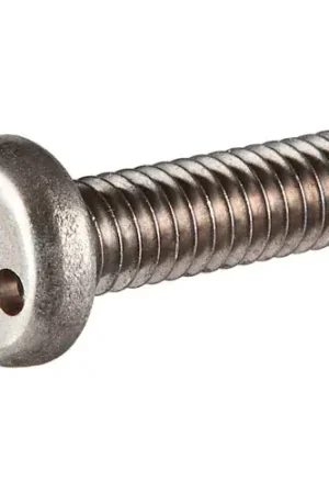 Get Yours 1/4-28 x 7/8" Tamper-Proof Security Spanner Machine Screw - Pan Head - 18-8 Stainless Steel - 100 Pk