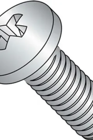 5/16-18 X 5/8 Phillips Pan Head Machine Screw Steel Zinc Plated - Package of 100 Seasonal Sale