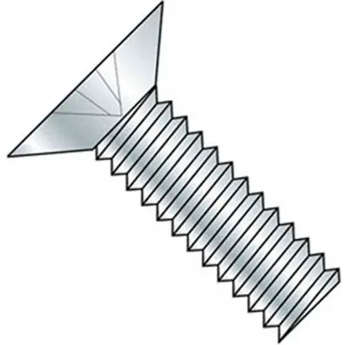 Save Now 1/4-20 x 2" Machine Screw - Flat Head - Phillips - Steel - Zinc CR+3 - FT, Pack of 100