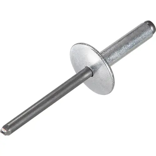 In Demand Pop Blind Rivet - 3/16 x 6-8 - Flange Head - Up to 1/2" Grip - Aluminum/Steel - USA - Pkg of 250