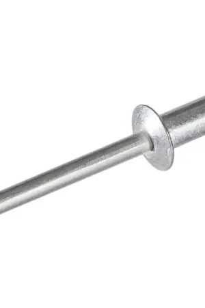 Pop Blind Rivet - 3/16 x 6-6 - Button Head - Up to 3/8" Grip - Aluminum/Aluminum - USA - Pkg of 500 Popular