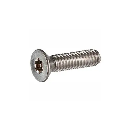 Fast Shipping 10-24 x 1-1/2" Security Machine Screw - Flat Torx Plus Head - Alloy Steel - Black Oxide - 100 Pk