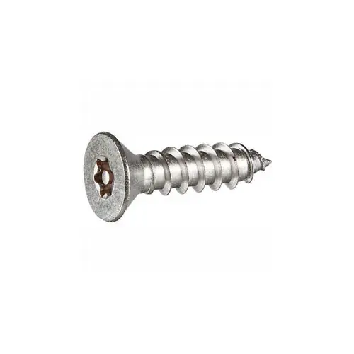 8AB x 1/2" Security Sheet Metal Screw - Flat Torx Head - Steel - Black Oxide - FT - USA - 100 Pk Reduced Price