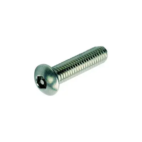 10-32 x 5/8" Security Machine Screw - Button Hex Socket Head - 302HQ/18-8 SS - FT - UNF - 100 Pk Latest