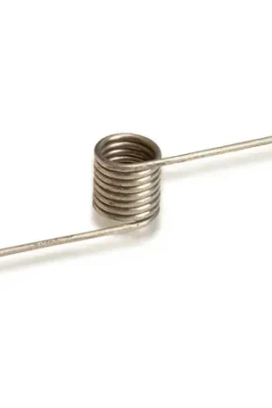 180° Torsion Spring - 1.082" Coil Dia. - 0.125" Wire Dia. - Wound Right - 302 Stainless Steel Buy Direct