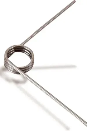 Luxury 90° Torsion Spring - 0.375" Coil Dia. - 0.048" Wire Dia. - Wound Right - 302 Stainless Steel