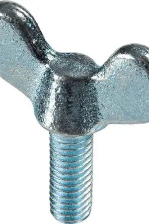 3/8-16 x 2" Wing Screw - 1-13/16" Head Width - Malleable Iron - Zinc - USA - Pkg of 25 Deal