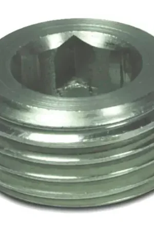 Reduced Price J.W. Winco 906-NI-M12X1.5-A Stainless Threaded Plug with M12 x 1.5 Tapered Thread