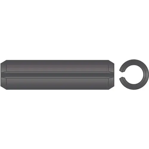 Limited Offer M5 x M50 Slotted Spring Pin - Heavy Duty - Steel - Plain - ISO 8752, DIN 1481 - USA - Pkg Qty 100