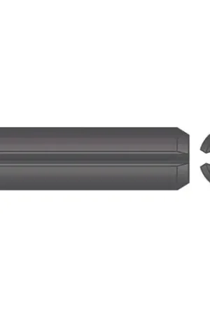 3/8" x 1-3/4" Spring Pin - High Carbon Steel - Plain - ASME B18.8.2 - Made In USA - Pkg Qty 50 Certified