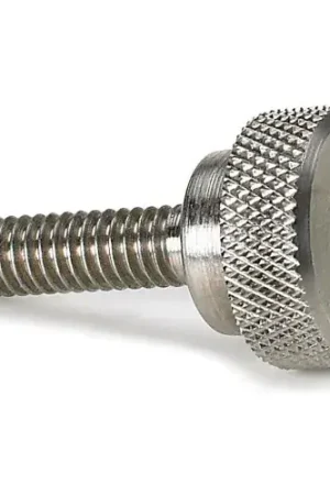 Precision Thumb Screw w/ Shoulder - M5 x 0.8 - 9mm Thread - 11.1mm Head Dia. - Stainless - Pkg of 5 Fresh Stock