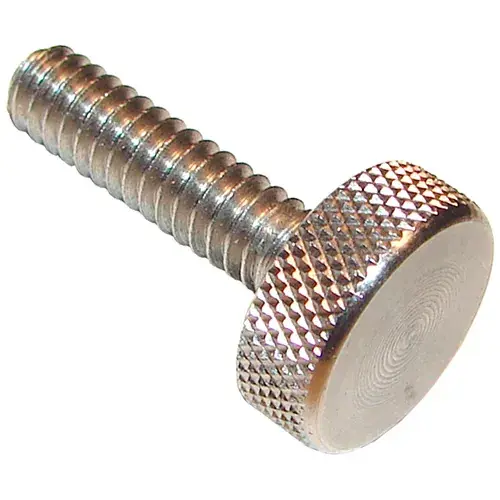 Factory Price Precision Thumb Screw - 10-32 - 3/4" Thread - 1/2" Head Dia. - 3/16" Head H - SS - Pkg of 5