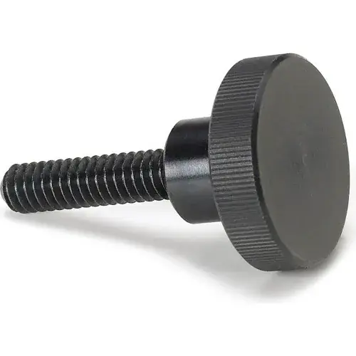Knurled Thumb Screw w/ Shoulder - 1/4-20 - 1-1/4" Thread - 1" Head Dia. - 5/8" Head H Seasonal Sale