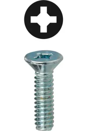 L.H.Dottie® Phillips & Square Flat Head Machine Screw, 10-24 x 1-1/4", 100 Pack Place Order
