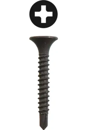 Special Offer L.H.Dottie® Drywall Screw, Phillips Bugle Head Fine Thread, 6 x 1-5/8", 100 Pack