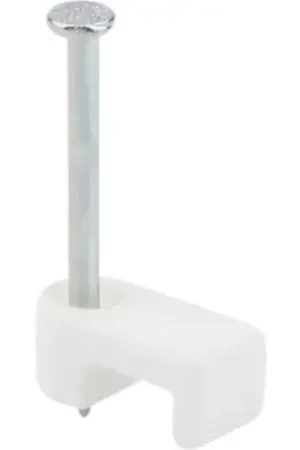 Bargain L.H.Dottie® Bell Telephone and Thermostat Wire Strap, 1/4" x 1/8", White, 4000 Pack