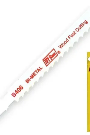 [5 PKG] Jig Saw Blades Bi-Metal Bosch Style 4" X 10 Threads Per Inch Same Day Shipping