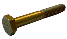 Fan Favorite MS90725-60 Mil-Spec Hex Head Cap Screws Steel Cadmium Yellow Plated 3/8-16 X 1" (900 / Pkg.)