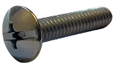 Mega Sale 10-32 X 1" Machine Screws Truss Head Combination Drive Steel Zinc Plated (4000/Pkg.)