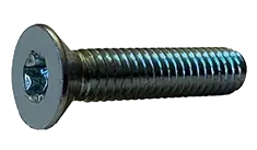 8-32 X 1/2" Machine Screws Flat Head Six Lobe Drive Steel Zinc Plated (10000/Pkg.) Authentic