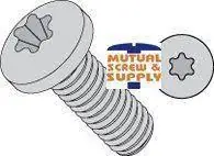 6-32 X 3/4" Machine Screws Pan Head Six Lobe Drive 18/8 Stainless Steel (5000/Pkg.) Fresh Stock