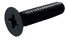 While Supplies Last 6-32 X 7/16" Machine Screws Flat Head Phillips Drive 18/8 Stainless Steel Black Oxide (3000/Pkg.)
