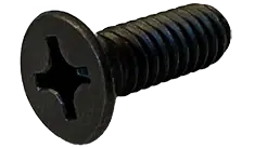 Buy Today M6-1.0 X 12mm Machine Screws Pan Head Phillips Drive 18/8 Stainless Steel Black Oxide (700/Pkg.)